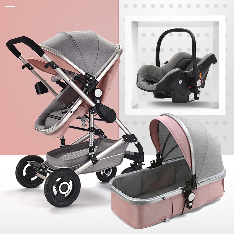 Baby Prams 3in1 Carrier Folding Stroller